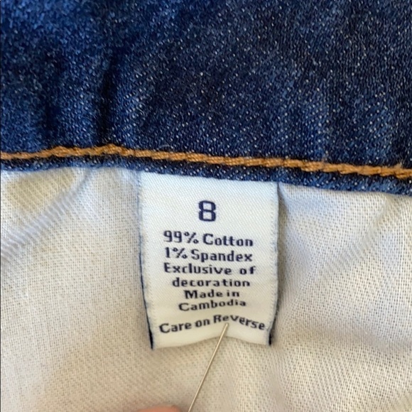 SIMPLY Vera by Vera Wang Straight Dark Denim Jean - Picture 4 of 6